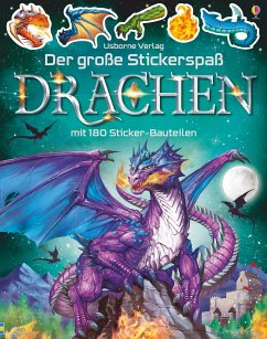 Der große Stickerspaß: Drachen von Usborne Verlag