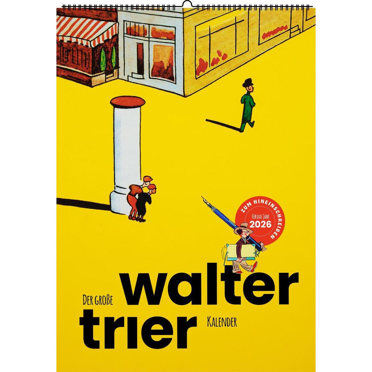 Der große Walter-Trier-Kalender 2026 von Favoritenpresse