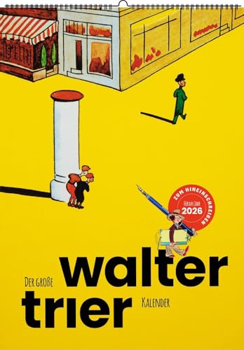 Der große Walter-Trier-Kalender 2026: Mit Bildern aus Kästners Kinderbüchern von Favoritenpresse GmbH