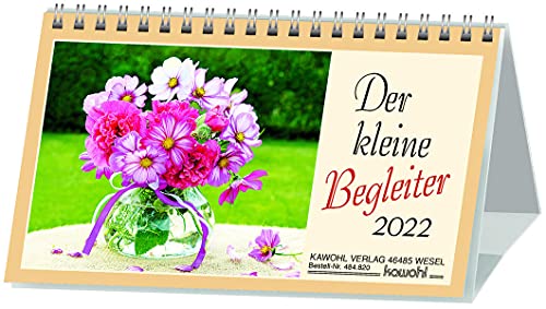 Der kleine Begleiter 2023: Aufstell-Kalender mit Farbfotos und christlichen Texten von Kawohl