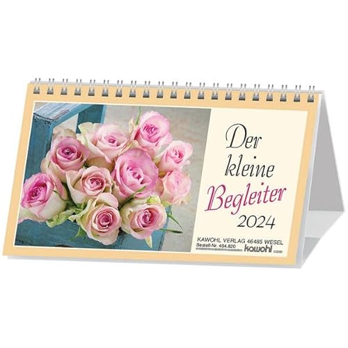 Der kleine Begleiter 2024: Aufstell-Kalender mit Farbfotos und christlichen Texten von Kawohl Verlag GmbH & Co. KG