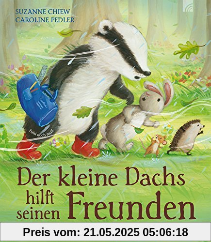 Der kleine Dachs hilft seinen Freunden