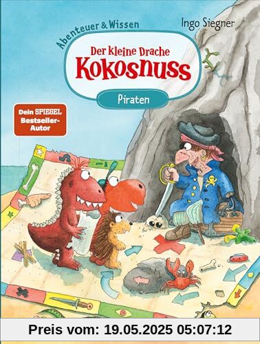 Der kleine Drache Kokosnuss – Abenteuer & Wissen – Die Piraten: Doppelband bestehend aus einem Abenteuer- und Sachbuch-Band (Abenteuer & Wissen mit dem kleinen Drachen Kokosnuss, Band 4)