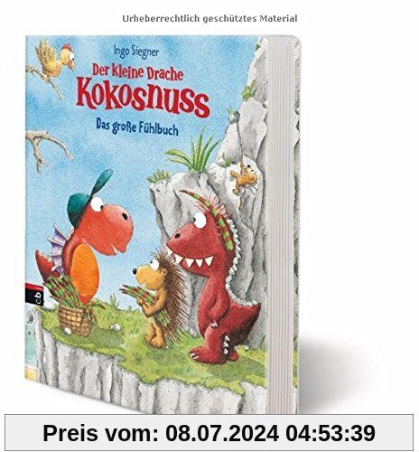 Der kleine Drache Kokosnuss - Das große Fühlbuch: Pappbilderbuch (Bilderbücher, Band 4)