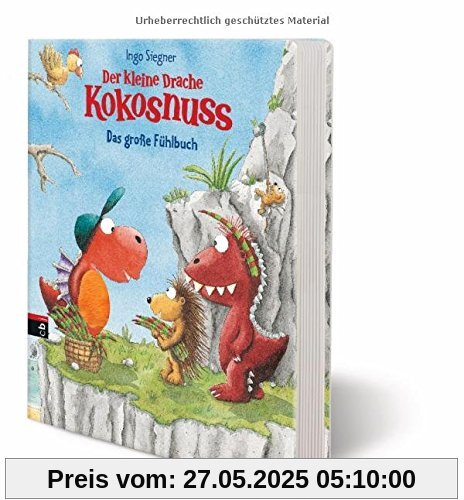 Der kleine Drache Kokosnuss - Das große Fühlbuch: Pappbilderbuch (Bilderbücher, Band 4)