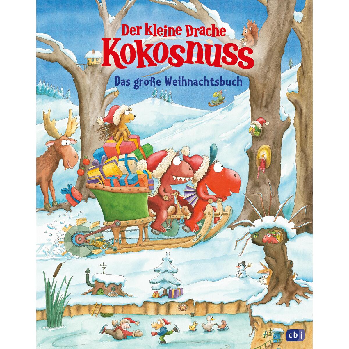 Der kleine Drache Kokosnuss - Das große Weihnachtsbuch von cbj