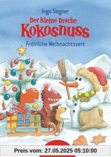 Der kleine Drache Kokosnuss - Fröhliche Weihnachtszeit: Doppelband: Weihnachten auf der Dracheninsel / Weihnachtsfest in der Drachenhöhle