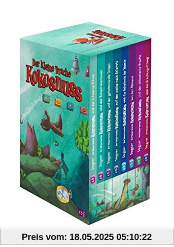 Der kleine Drache Kokosnuss – Geburtstags-Schuber: 8 Bände im Schuber