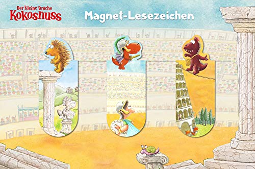 cbj Der kleine Drache Kokosnuss - Magnet-Lesezeichen: 3er Set