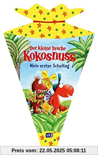 Der kleine Drache Kokosnuss – Mein erster Schultag: Das perfekte Geschenkbuch in Form einer Schultüte gestanzt. Mit Seiten zum Eintragen Der kleine Drache Kokosnuss – Mein erster Schultag: Das perfekte Geschenkbuch in Form einer Schultüte gestanzt. Mit Seiten zum Eintragen