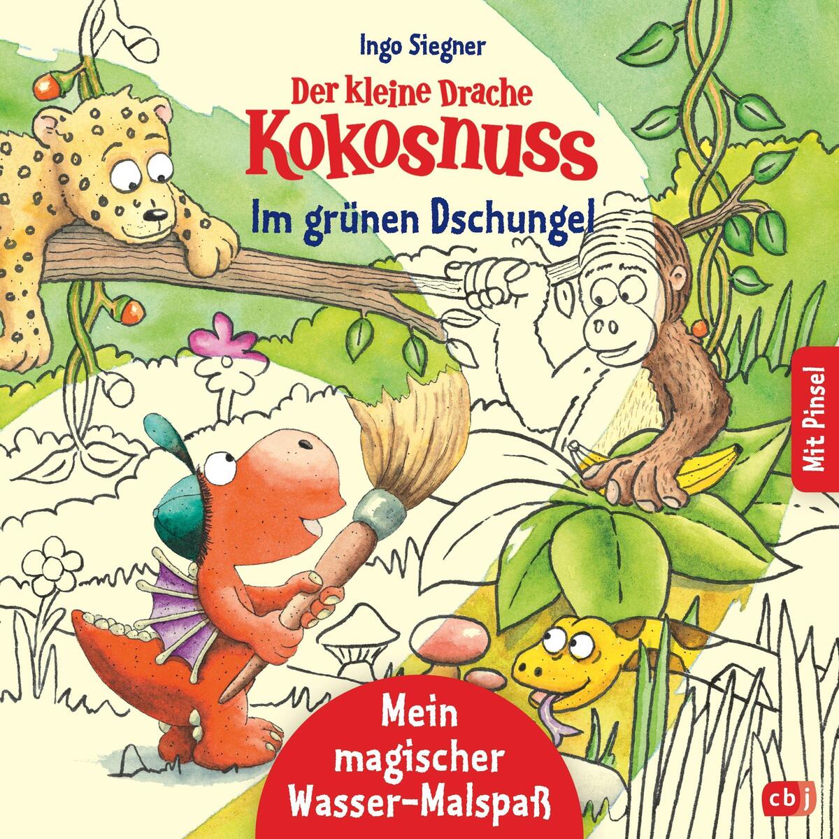 Der kleine Drache Kokosnuss - Mein magischer Wasser-Malspaß - Im grünen Dschunge... Der kleine Drache Kokosnuss - Mein magischer Wasser-Malspaß - Im grünen Dschunge... von cbj