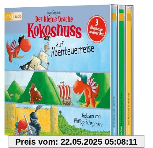 Der kleine Drache Kokosnuss auf Abenteuerreise: Kokosnuss bei den Piraten, Wikingern und Rittern