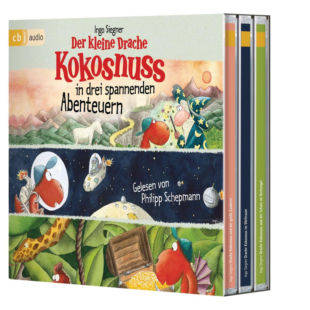 Der kleine Drache Kokosnuss in drei spannenden Abenteuern Der kleine Drache Kokosnuss in drei spannenden Abenteuern von cbj audio