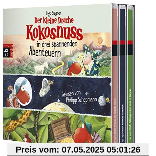 Der kleine Drache Kokosnuss in drei spannenden Abenteuern: Der kleine Drache Kokosnuss und der große Zauberer - Der kleine Drache Kokosnuss im ... im Dschungel (Hörbuch Sonderausgaben, Band 2)