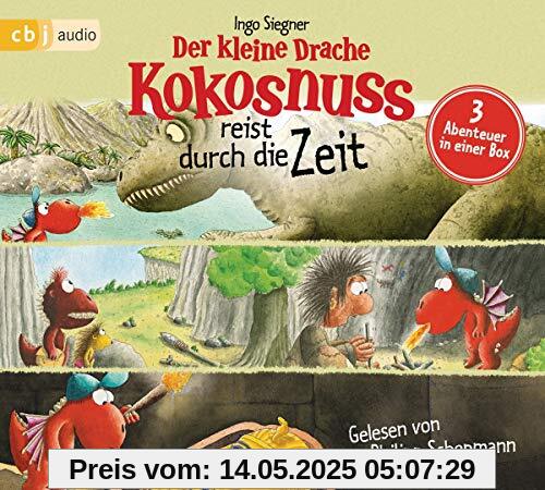 Der kleine Drache Kokosnuss reist durch die Zeit: Drei spannende Abenteuer in einer Box: Der kleine Drache Kokosnuss bei den Dinosauriern, Der kleine ... der Mumie (Hörbuch Sonderausgaben, Band 4)