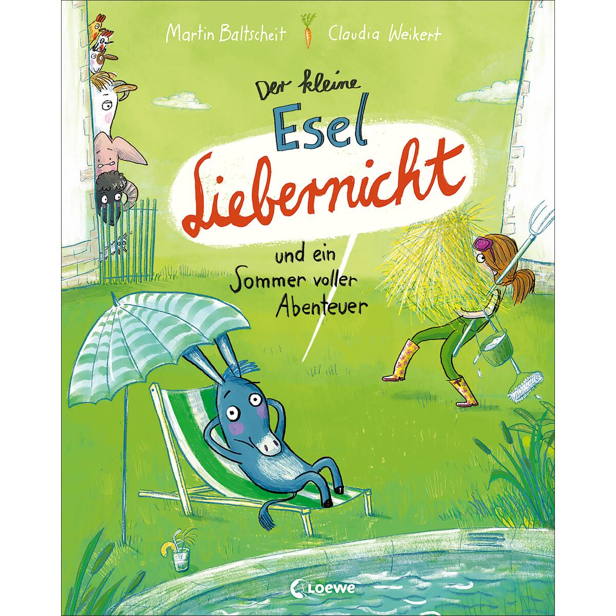Der kleine Esel Liebernicht und ein Sommer voller Abenteuer (Band 2) von Loewe Verlag GmbH