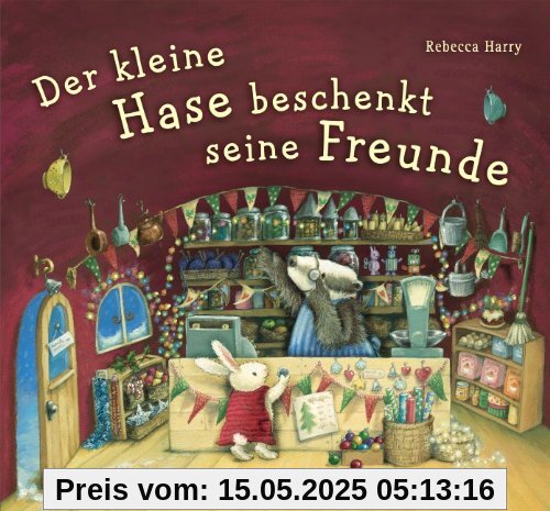 Der kleine Hase beschenkt seine Freunde