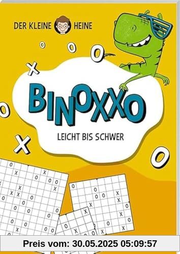 Der kleine Heine. BINOXXO. Leicht bis schwer | 3 Schwierigkeitsstufen vom Einstieg bis zum Profi | Rund 150 Rätsel: Für Rätselfans ab 10 Jahren Der kleine Heine. BINOXXO. Leicht bis schwer | 3 Schwierigkeitsstufen vom Einstieg bis zum Profi | Rund 150 Rätsel: Für Rätselfans ab 10 Jahren