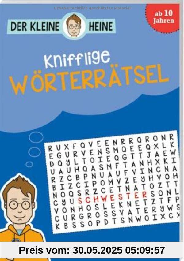 Der kleine Heine. Knifflige Wörterrätsel: Ab 10 Jahren Der kleine Heine. Knifflige Wörterrätsel: Ab 10 Jahren