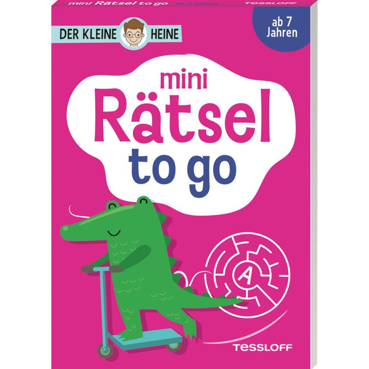 Der kleine Heine. Mini Rätsel to go. Ab 7 Jahren von Tessloff Verlag