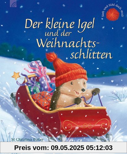 Der kleine Igel und der Weihnachtsschlitten