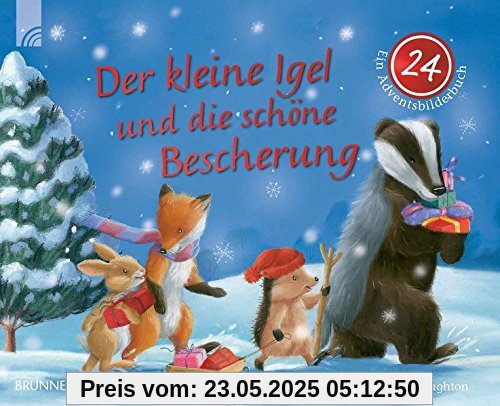 Der kleine Igel und die schöne Bescherung: Ein Adventsbilderbuch