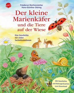 Der kleine Marienkäfer und die Tiere auf der Wiese / Hör gut hin (m. Audio-CD) von Arena