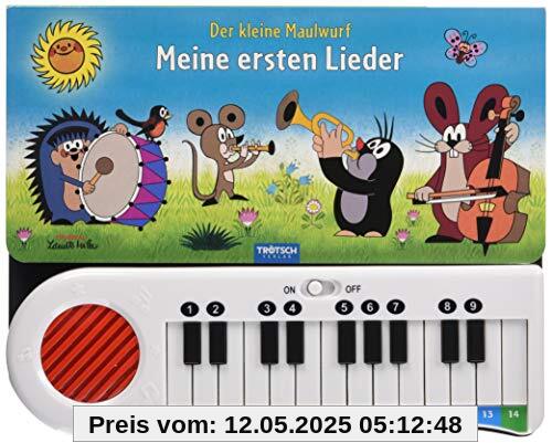 Der kleine Maulwurf - Meine ersten Lieder: Klavierbuch mit abschaltbarem Soundmodul