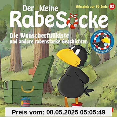 Der kleine Rabe Socke - Die Wunscherfüllkiste und andere rabenstarke Geschichten: 1 CD (Hörspiele zur TV Serie, Band 2)