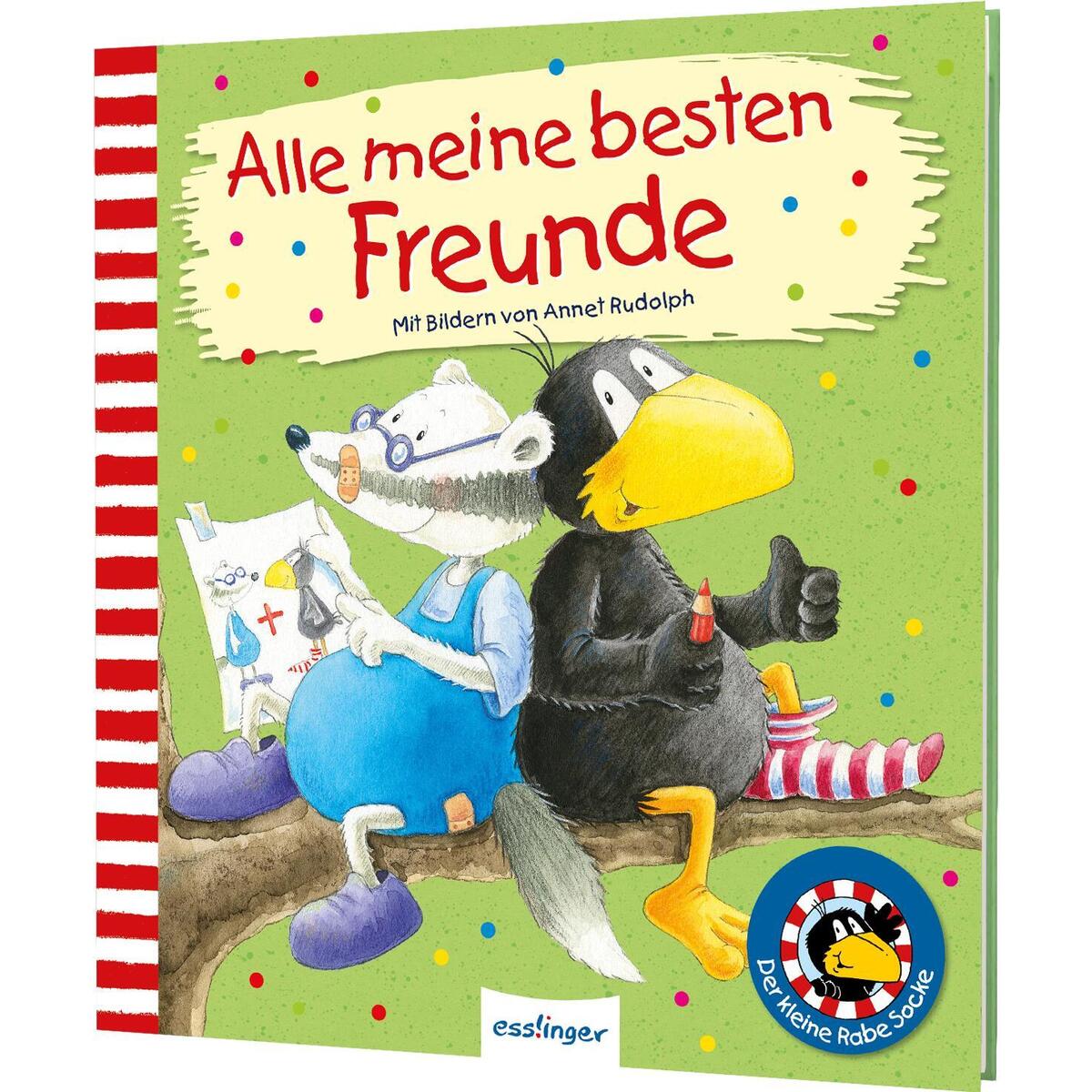 Der kleine Rabe Socke: Alle meine besten Freunde von Esslinger Verlag