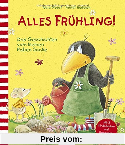 Der kleine Rabe Socke: Alles Frühling!: Drei Geschichten vom kleinen Raben Socke