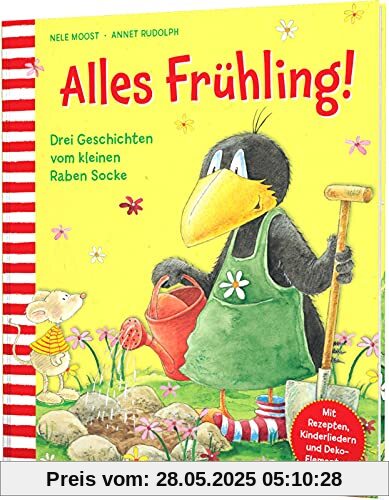 Der kleine Rabe Socke: Alles Frühling!: Drei Geschichten vom kleinen Raben Socke