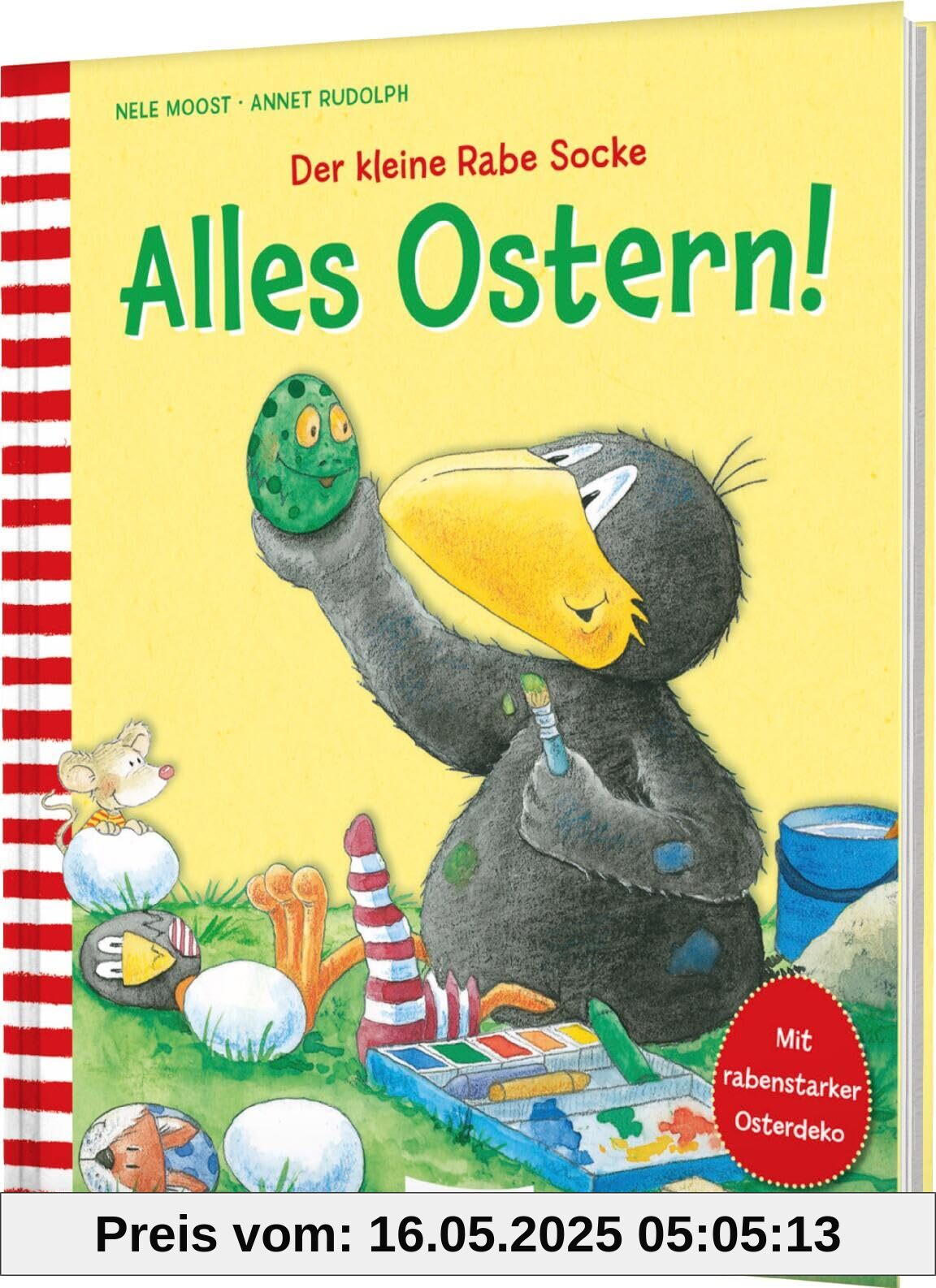 Der kleine Rabe Socke: Alles Ostern!: Bilderbuch mit herausnehmbarer Deko, das besondere Ostergeschenk Der kleine Rabe Socke: Alles Ostern!: Bilderbuch mit herausnehmbarer Deko, das besondere Ostergeschenk