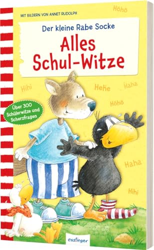 Der kleine Rabe Socke: Alles Schul-Witze: Lustige Kinderwitze animieren zum Lesenlernen für Kinder ab 6 Der kleine Rabe Socke: Alles Schul-Witze: Lustige Kinderwitze animieren zum Lesenlernen für Kinder ab 6