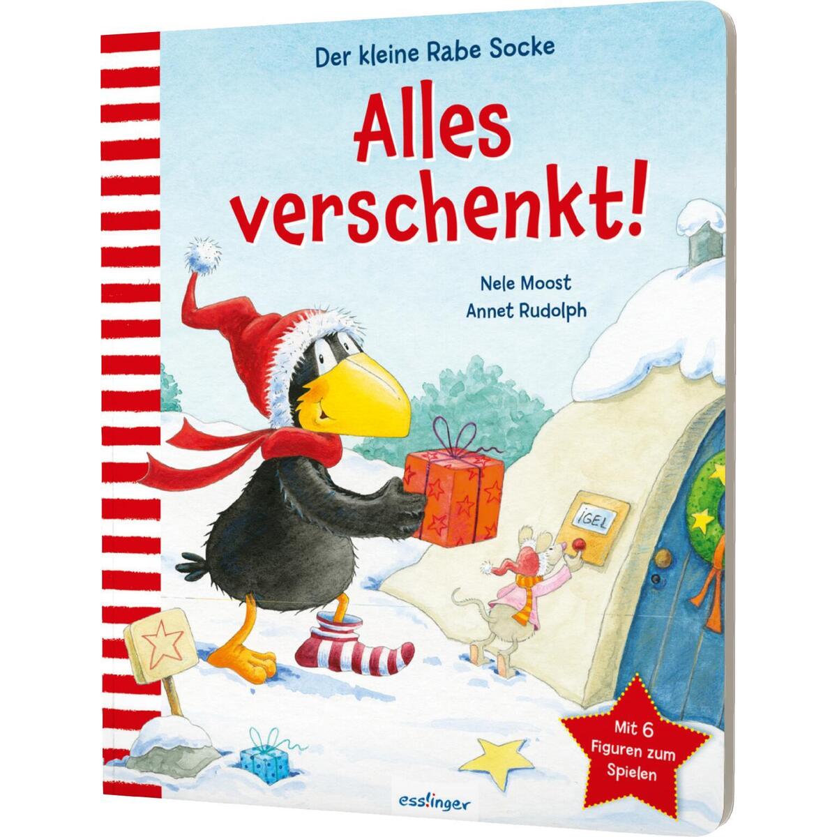 Der kleine Rabe Socke: Alles verschenkt! Mit Spielfiguren Der kleine Rabe Socke: Alles verschenkt! Mit Spielfiguren von Esslinger Verlag