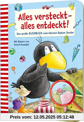Der kleine Rabe Socke: Alles versteckt – alles entdeckt!: Das große Suchbuch vom kleinen Raben Socke Der kleine Rabe Socke: Alles versteckt – alles entdeckt!: Das große Suchbuch vom kleinen Raben Socke