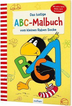 Der kleine Rabe Socke: Das lustige ABC-Malbuch vom kleinen Raben Socke von Esslinger in der Thienemann-Esslinger Verlag GmbH