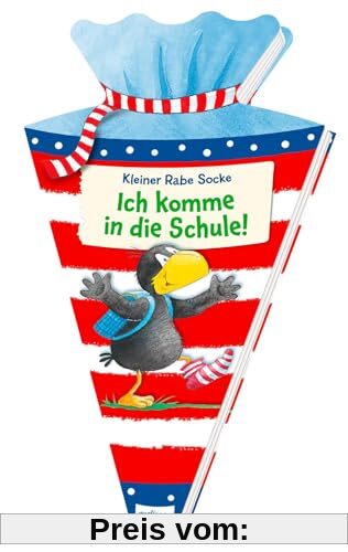 Der kleine Rabe Socke: Ich komme in die Schule!: Übungs- und Mitmach-Heft für Vorschule und Einschulung