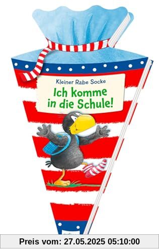 Der kleine Rabe Socke: Ich komme in die Schule!: Übungs- und Mitmach-Heft für Vorschule und Einschulung