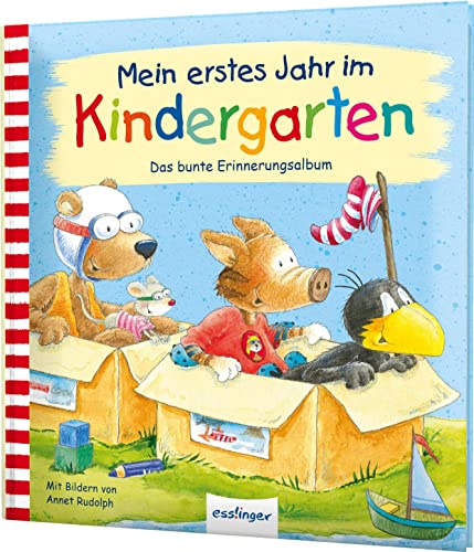 Der kleine Rabe Socke: Mein erstes Jahr im Kindergarten: Das bunte Erinnerungsalbum | Kindgerechtes Eintragebuch als Erinnerung an den Kindergarten Der kleine Rabe Socke: Mein erstes Jahr im Kindergarten: Das bunte Erinnerungsalbum | Kindgerechtes Eintragebuch als Erinnerung an den Kindergarten