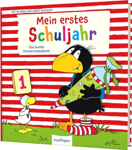 Der kleine Rabe Socke: Mein erstes Schuljahr: Das bunte Erinnerungsalbum | Eintragbuch Geschenk Schulanfang Der kleine Rabe Socke: Mein erstes Schuljahr: Das bunte Erinnerungsalbum | Eintragbuch Geschenk Schulanfang