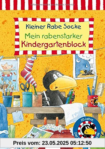 Der kleine Rabe Socke: Mein rabenstarker Kindergartenblock Der kleine Rabe Socke: Mein rabenstarker Kindergartenblock