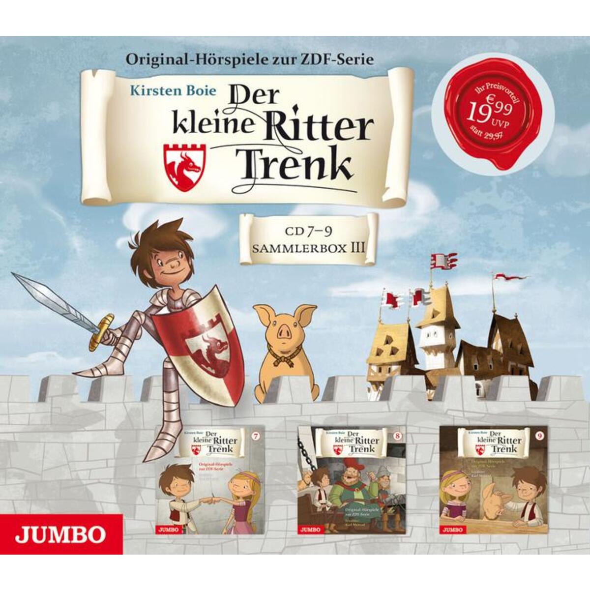 Der kleine Ritter Trenk - Die Sammlerbox 3, CD 7-9 von Jumbo Neue Medien + Verla