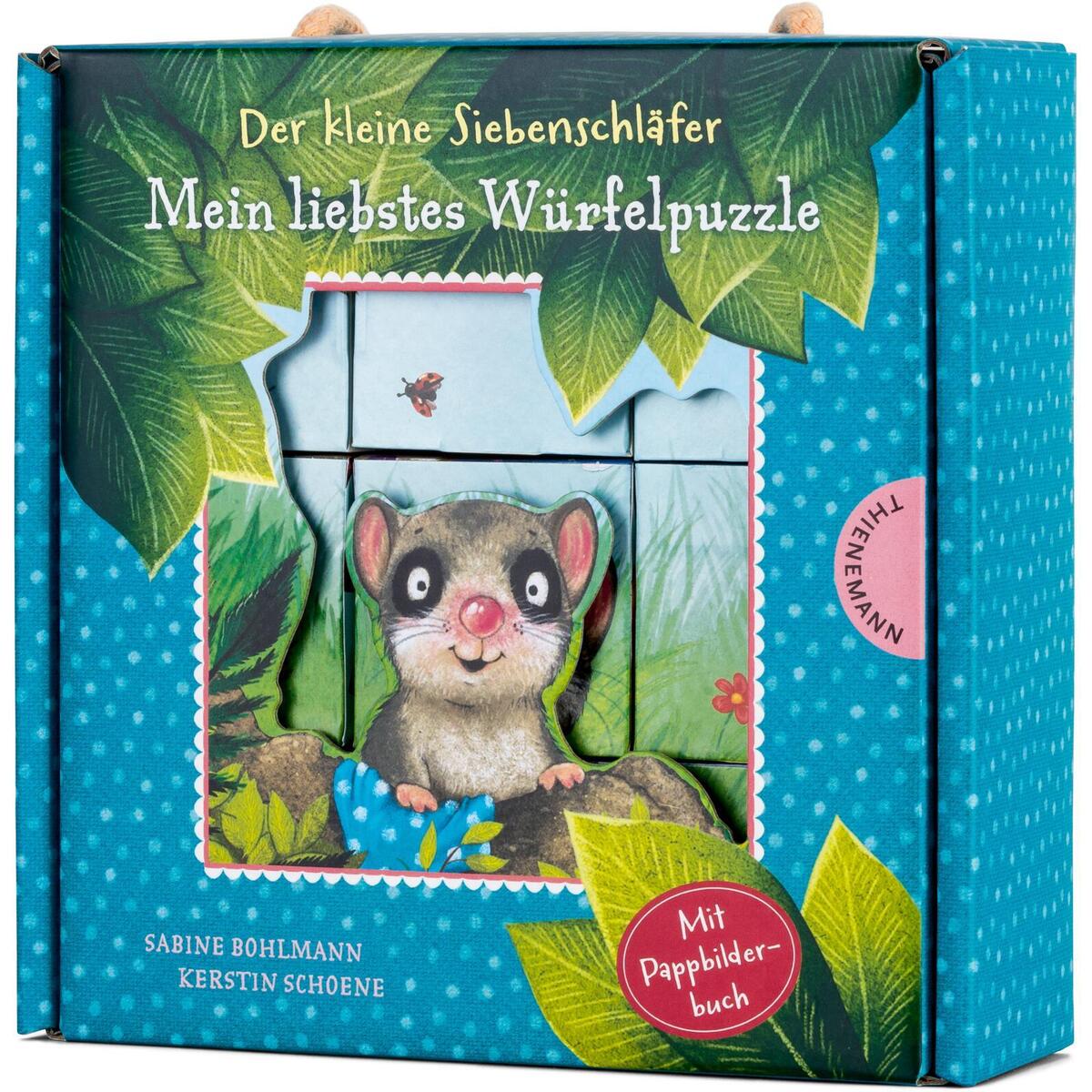 Der kleine Siebenschläfer: Mein liebstes Würfelpuzzle von Thienemann