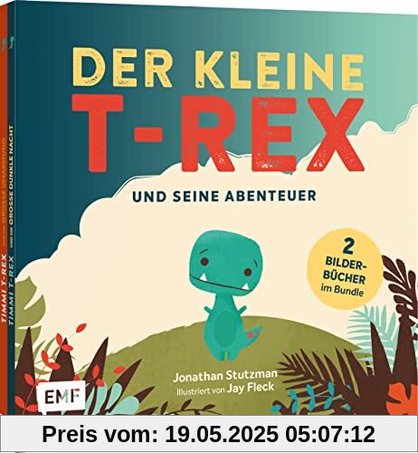 Der kleine T-Rex und seine Abenteuer: 2 Bilderbücher im Bundle: Starke Dino-Geschichten zum Vorlesen und Mutmachen für Kinder ab 3 Jahren