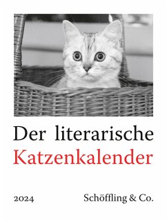 Der literarische Katzenkalender 2024 von Schöffling