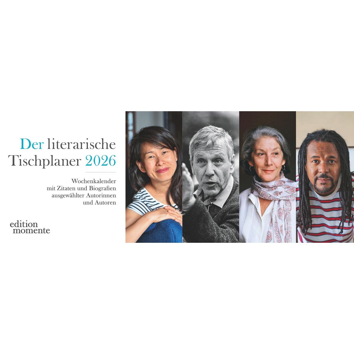 Der literarische Tischplaner 2026 - Wochenkalender mit Zitaten und Biografien a... Der literarische Tischplaner 2026 - Wochenkalender mit Zitaten und Biografien a... von Harenberg