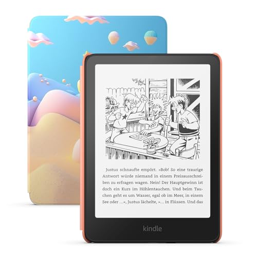 Amazon Kindle Paperwhite Kids (16 GB) – Größeres, blendfreies 7-Zoll-Display – Mit Kindle lesen Kinder durchschnittlich mehr als mehr als 45 Minuten – Tiefsee-Design von Amazon
