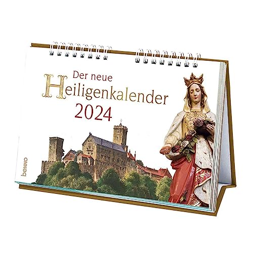 Der neue Heiligenkalender 2024 von St. Benno Verlag GmbH