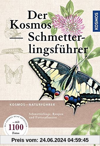 Der neue Kosmos Schmetterlingsführer: Schmetterlinge, Raupen und Futterpflanzen